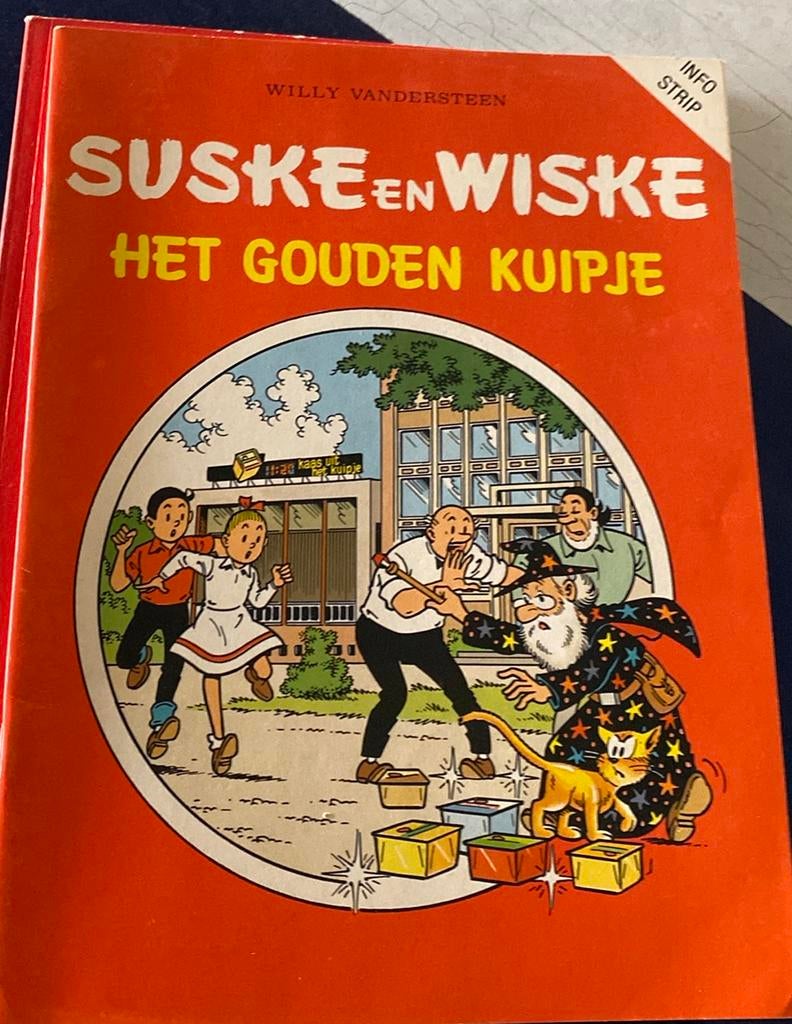 Suske en wiske strip het gouden kuipje, Eén stripboek, Ophalen of Verzenden, Zo goed als nieuw