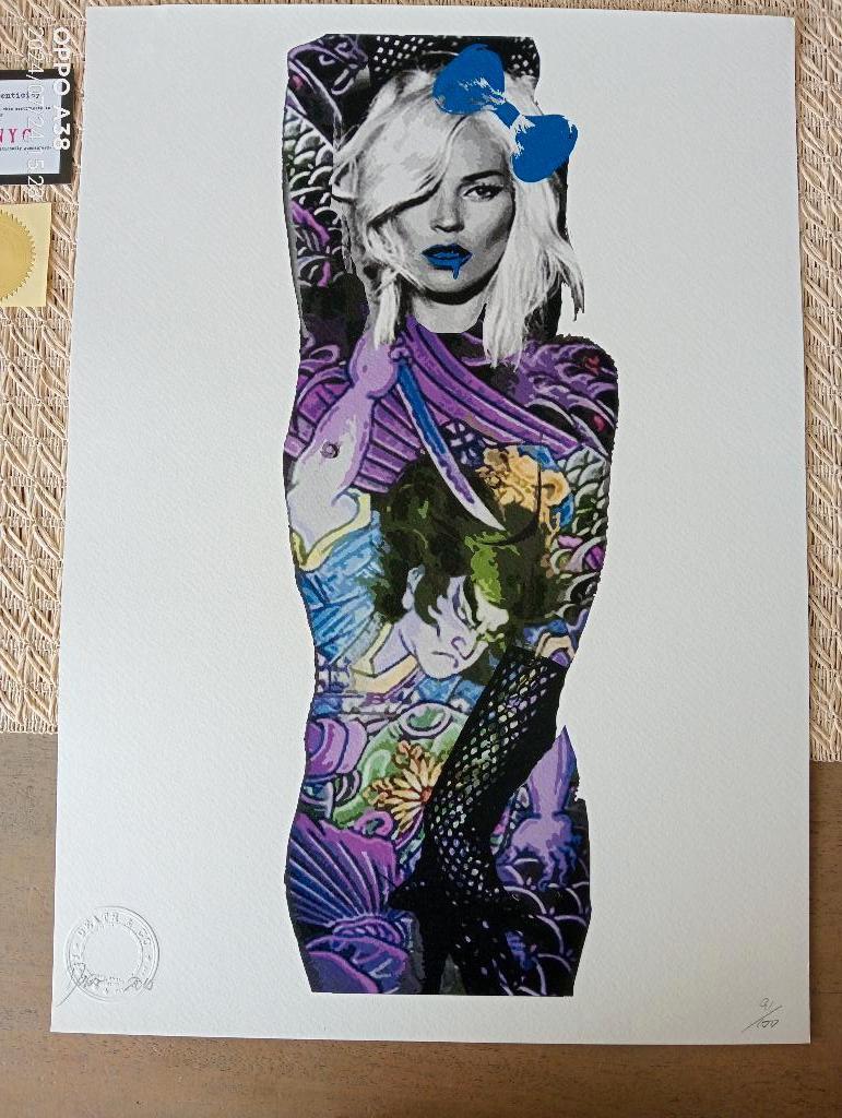lithografie van death nyc met blondie, Ophalen of Verzenden