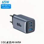 KYT 65W USB-C GaN Snellader Laptop Oplader PD PPS Adapter, Verzenden, Nieuw