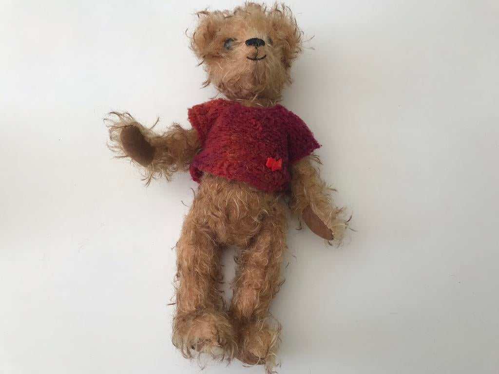 Hele oude teddybeer steiff, Ophalen of Verzenden, Zo goed als nieuw