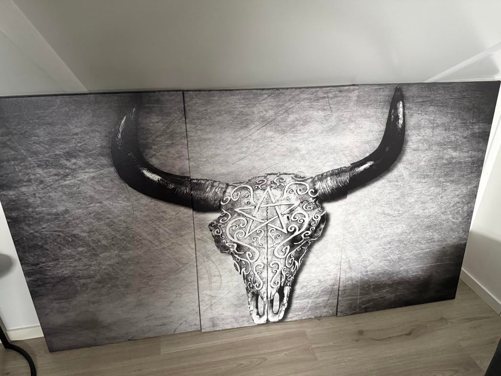 Drieluik te koop, Ophalen, Gebruikt, Minder dan 50 cm, Schilderij