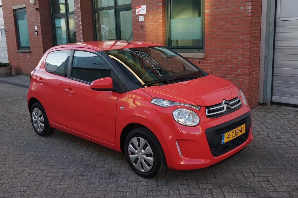 Citroen C1 1.0 e-VTi Feel Airco, Bleutooth Cruise, Voorwielaandrijving, Euro 5, Stof, Gebruikt