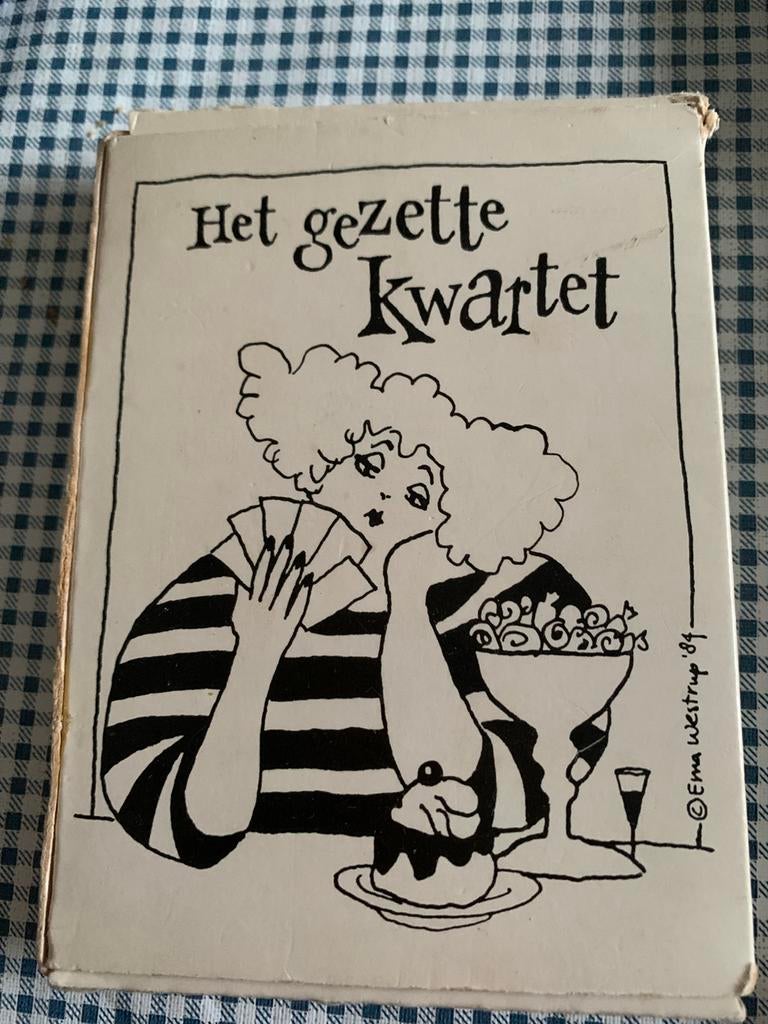 Het gezette kwartet, Ophalen of Verzenden, Zo goed als nieuw, Kwartet(ten)