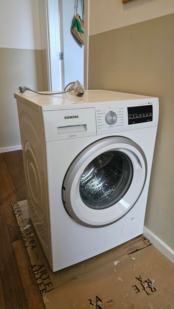 Wasmachine Siemens iQ500 iSensoric Aquastop, Ophalen, Gebruikt, Voorlader, 85 tot 90 cm