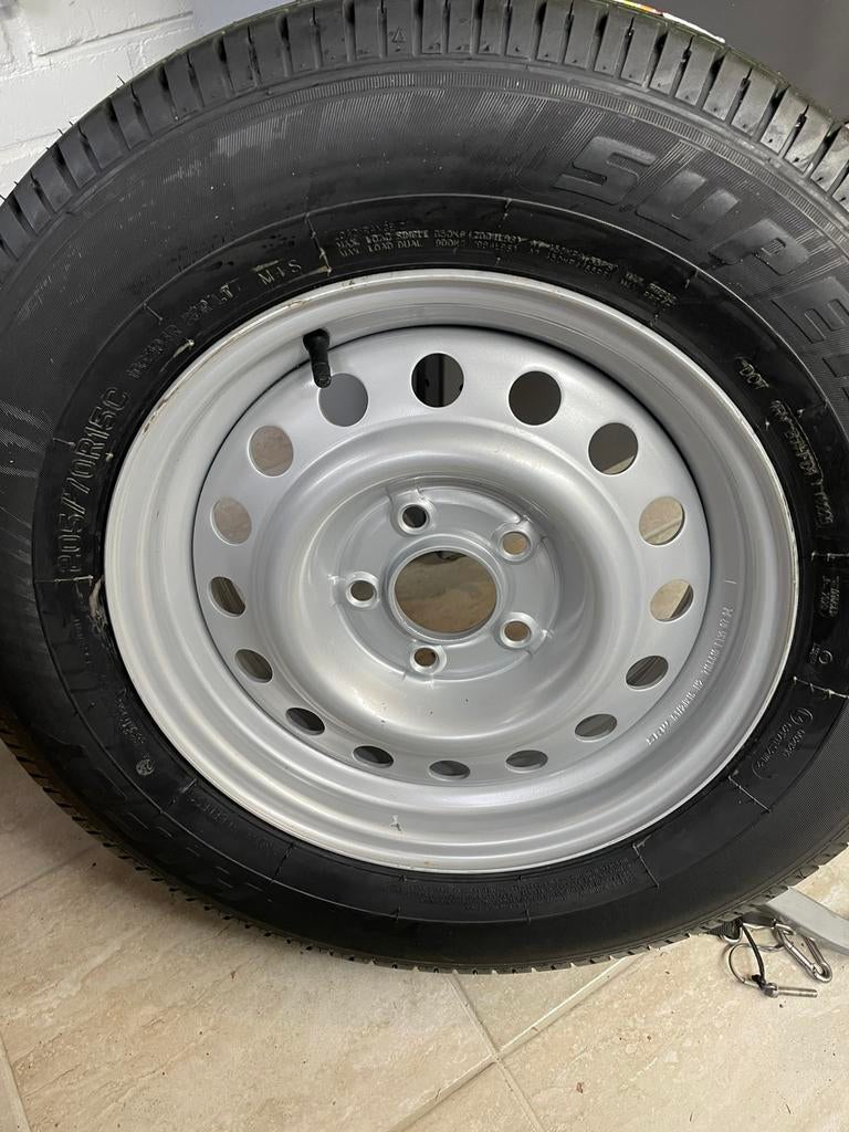 Reserve wiel fendt caravan, Ophalen, Nieuw