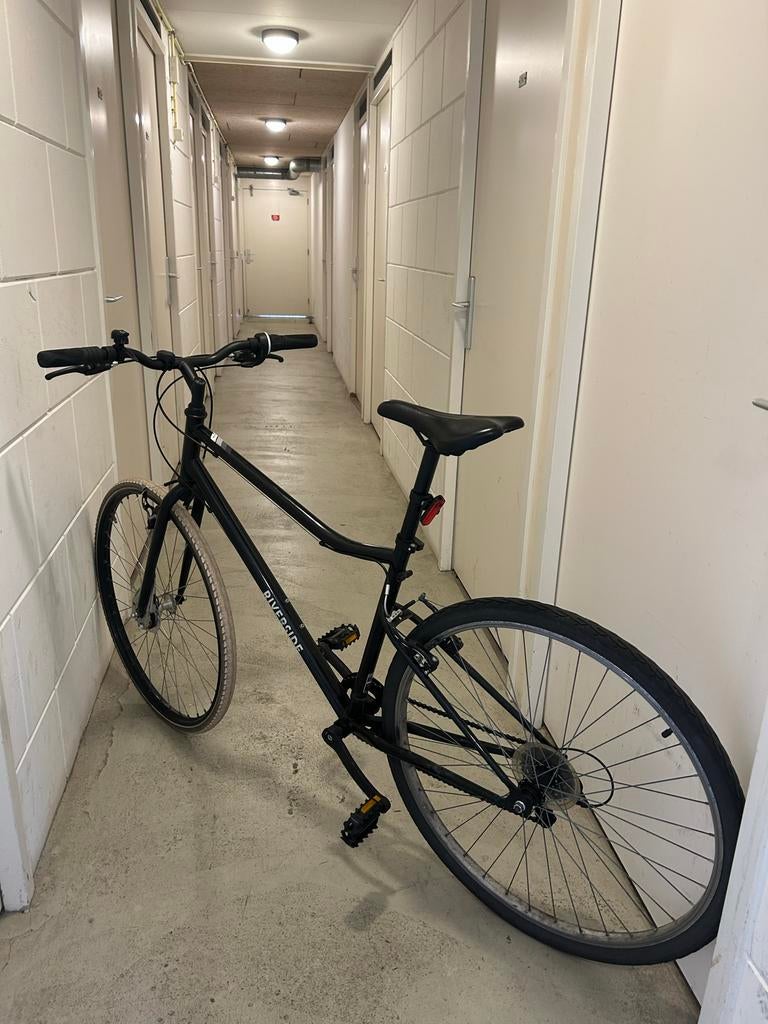 Riverside herenfiets, Gebruikt, Velgrem, Versnellingen, 57 tot 61 cm