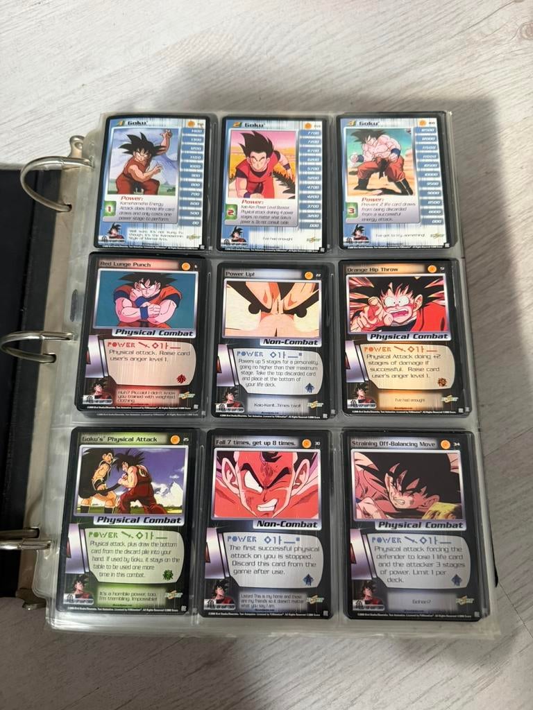 500+ Dragon Ball Z Trunks Saga Kaarten, Hobby en Vrije tijd, Verzamelkaartspellen | Overige, Ophalen of Verzenden, Zo goed als nieuw
