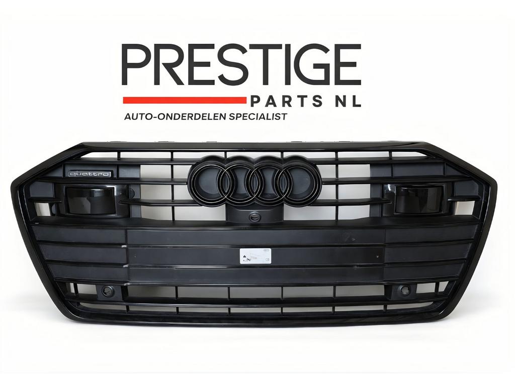 Grill Audi A6 C8 4K S-line Origineel Grille 4K0853651C bj.20, Gebruikt, -, Voor, Bumper