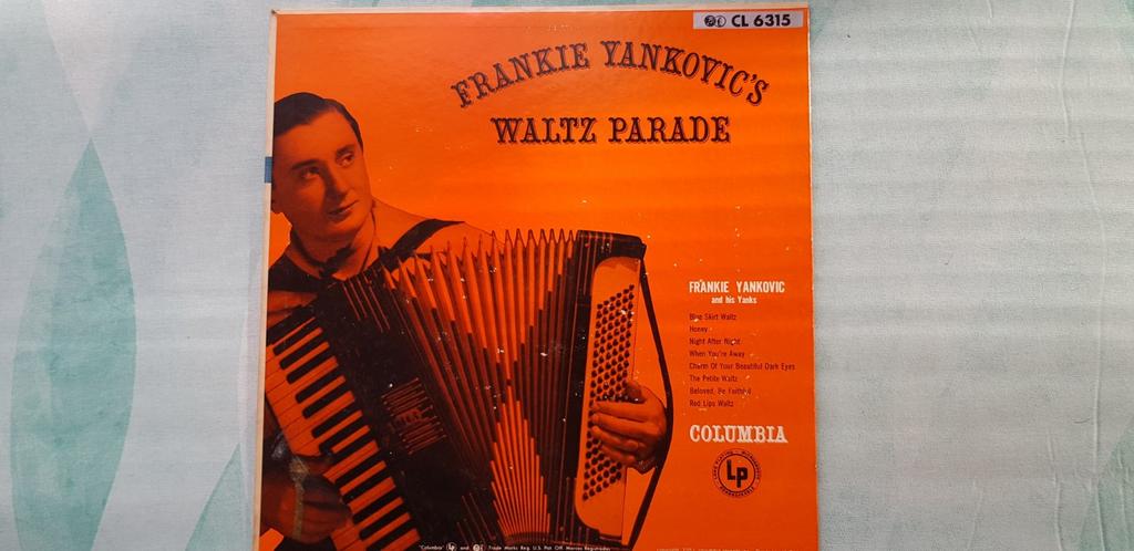 Frankie Yankovic., Ophalen of Verzenden, Gebruikt, 10 inch, Levenslied of Smartlap