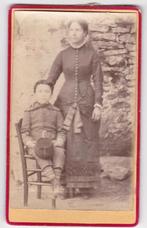 CDV Moeder met Kind (?), Gebruikt, Verzenden, Foto, Buitenland