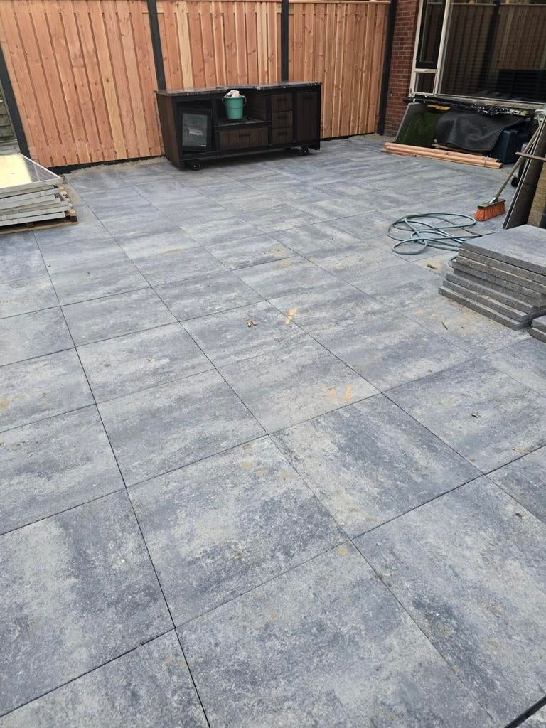 Antraciet/ grijze tuintegels NIEUW, Tuin en Terras, Tegels en Klinkers, Ophalen, Nieuw, Beton, Terrastegels