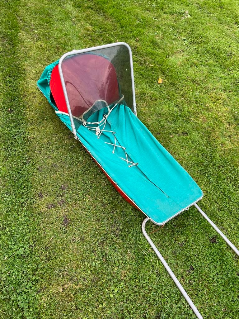 PULKA Noorse Expeditie Slee PULK Windscherm Trekstang Harnas, Ophalen, Gebruikt, Overige typen