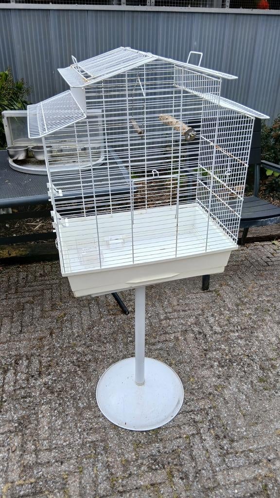 Vogelkooi op  poot, Dieren en Toebehoren, Vogels | Hokken en Kooien, Ophalen, Metaal, Vogelkooi