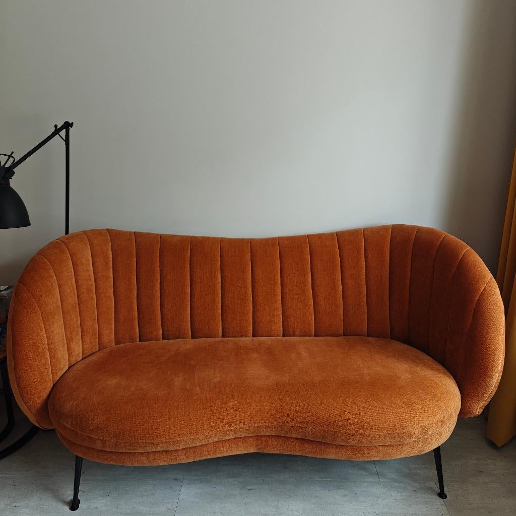 2-seater sofa + 1-seater sofa, Ophalen, Gebruikt, Overige materialen, Driepersoons