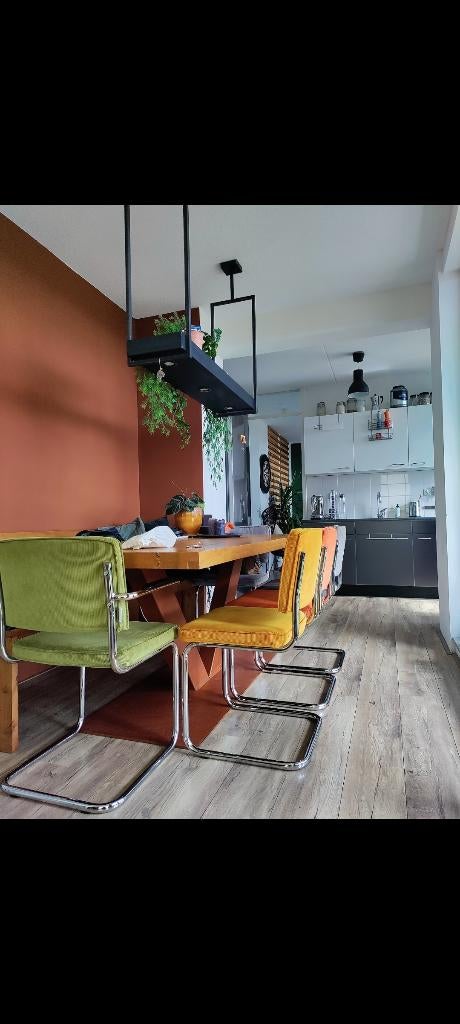 Design plafondlamp van Goossens - massief metaal, Huis en Inrichting, Lampen | Hanglampen, Ophalen, Zo goed als nieuw, Metaal