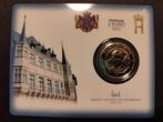 Luxemburg 2 euro 2024 BU Groothertog Hendrik Coincard, Ophalen of Verzenden, Luxemburg, 2 euro, Setje