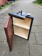 Hoekkastje met spiegel en lampje, Huis en Inrichting, Kasten | Overige, Ophalen