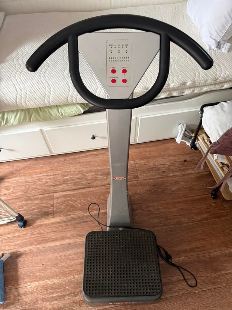 Power Maxx Vibrations Trilplaat - Fitnessapparaat, Ophalen of Verzenden, Gebruikt, Armen, Overige typen