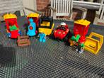 Lego duple locomotieven en politie auto. 12,50, Ophalen of Verzenden, Zo goed als nieuw, Duplo
