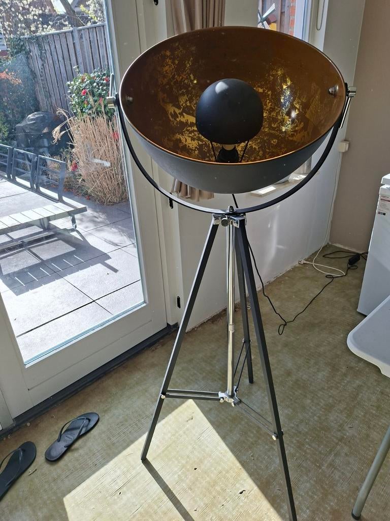 Thames golden sun staande lamp, Ophalen, Zo goed als nieuw, 150 tot 200 cm