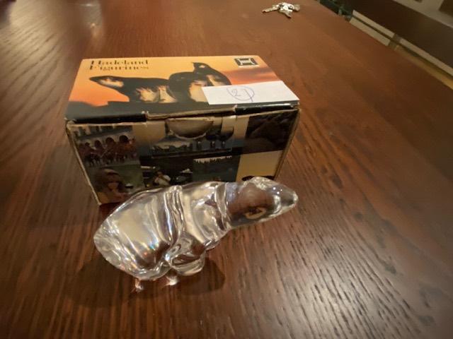 glazen ijsbeer, Ophalen, Zo goed als nieuw