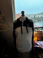 adidas tracksuit vest, Verzenden, Zo goed als nieuw, Zwart
