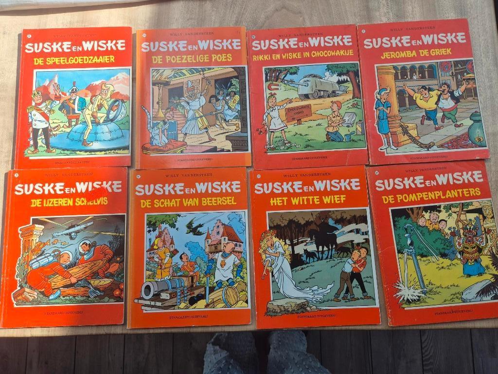 14 Suske en Wiske albums, Gelezen, Willy Vandersteen, Ophalen of Verzenden, Meerdere stripboeken