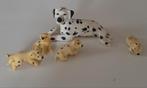 Miniatuur Dalmatiër gezin 1:12, Ophalen of Verzenden, Gebruikt, Hond of Kat, Beeldje of Figuurtje