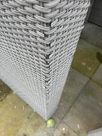 Hoge tuintafel met bank gratis, Ophalen, Gebruikt, Rechthoekig, Aluminium