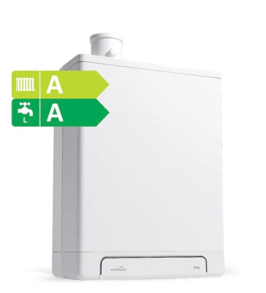 Intergas Kombi Kompakt HRE28-24 CW4 - Nieuw in doos, Ophalen, 30 tot 80 cm, Hoog rendement (Hr), Cv-ketel of Combi-ketel