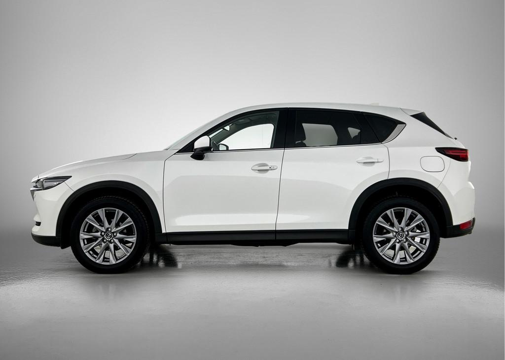 Mazda CX-5 2.0 SkyActiv-G 165 Luxury Navigatie | Camera acht, Auto's, Mazda, 15 km/l, Gebruikt, Wit, Bedrijf