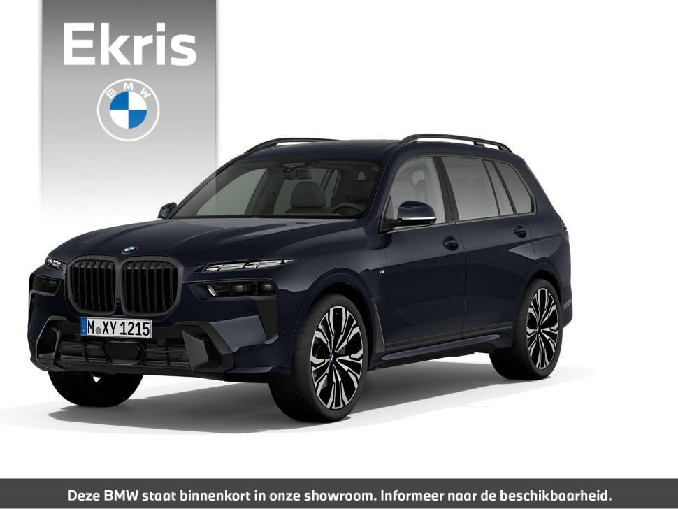 BMW X7 xDrive40i High Executive | M Sportpakket Pro | Execut, Auto's, BMW, Automaat, Stoelverwarming, 7 stoelen, Zwart