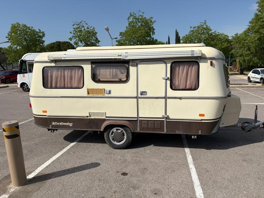 Eriba Touring Troll Caravan - Compact en Compleet, Caravans en Kamperen, Caravans, Rondzit, Omvormbare zithoek, Hefdak, Particulier