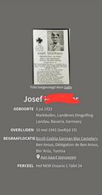 Sterbebild duits Hermann Göring Div Afrika luftwaffe Flak, Verzamelen, Ophalen of Verzenden, Luchtmacht, Duitsland