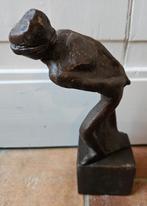 Elfsteden schaatser beeldje 1985, Ophalen