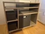 MDF TV meubel op wieltjes - 80x40x60 cm, Ophalen, Gebruikt