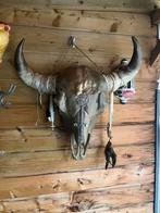 Decoratieve Stieren kop Wanddecoratie Ibiza style, Huis en Inrichting, Woonaccessoires | Wanddecoraties, Ophalen of Verzenden