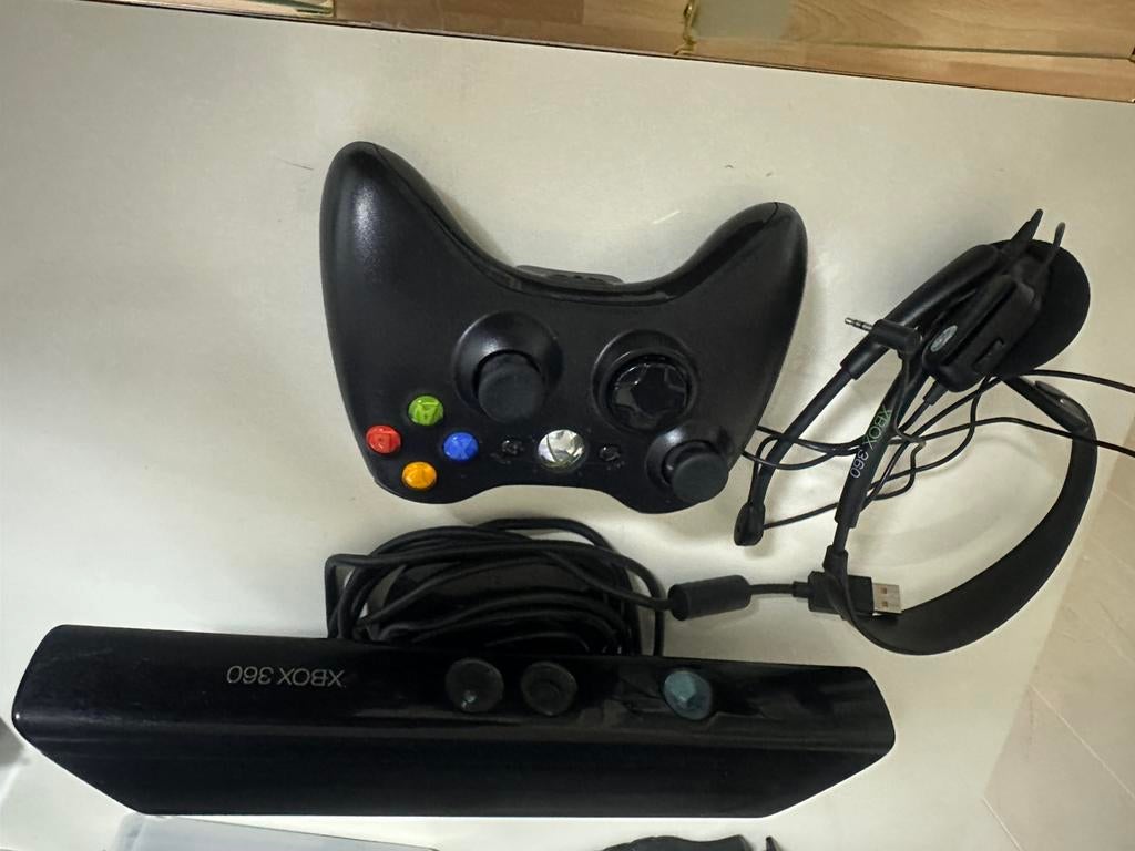 X box  360, Met kinect, Ophalen of Verzenden, Zo goed als nieuw, Met 1 controller