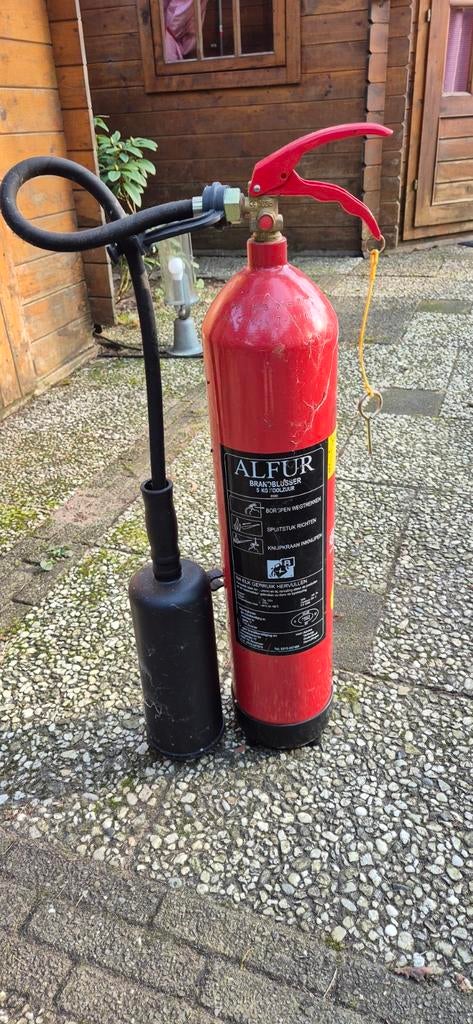 CO2 Alfur K5S Brandblusser, Ophalen, Nieuw, Brandblusser