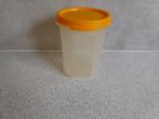 Tupperware Ruimtespaarder Rond 440 ml. Geel, Ophalen of Verzenden, Gebruikt, Geel, Bus of Trommel