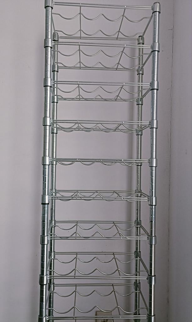 IKEA Metalen Flessenrek - Wijnrek, Ophalen, Metaal, 75 cm of meer