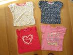Vier vrolijke shirts maat 68, Meisje, Ophalen of Verzenden, Zo goed als nieuw, Hema Frendz Pri Zeeman