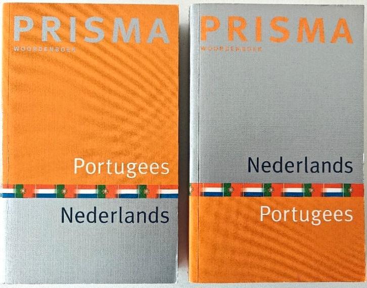 2x Woordenboek: Nederlands - Portugees, Portugees - Nederl, Boeken, Woordenboeken, Zo goed als nieuw, Overige talen, Prisma of Spectrum