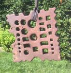 Antieke Smederij Swageblock / Gatenblok / Zadelblok, Antiek en Kunst, Antiek | Gereedschap en Instrumenten, Ophalen of Verzenden