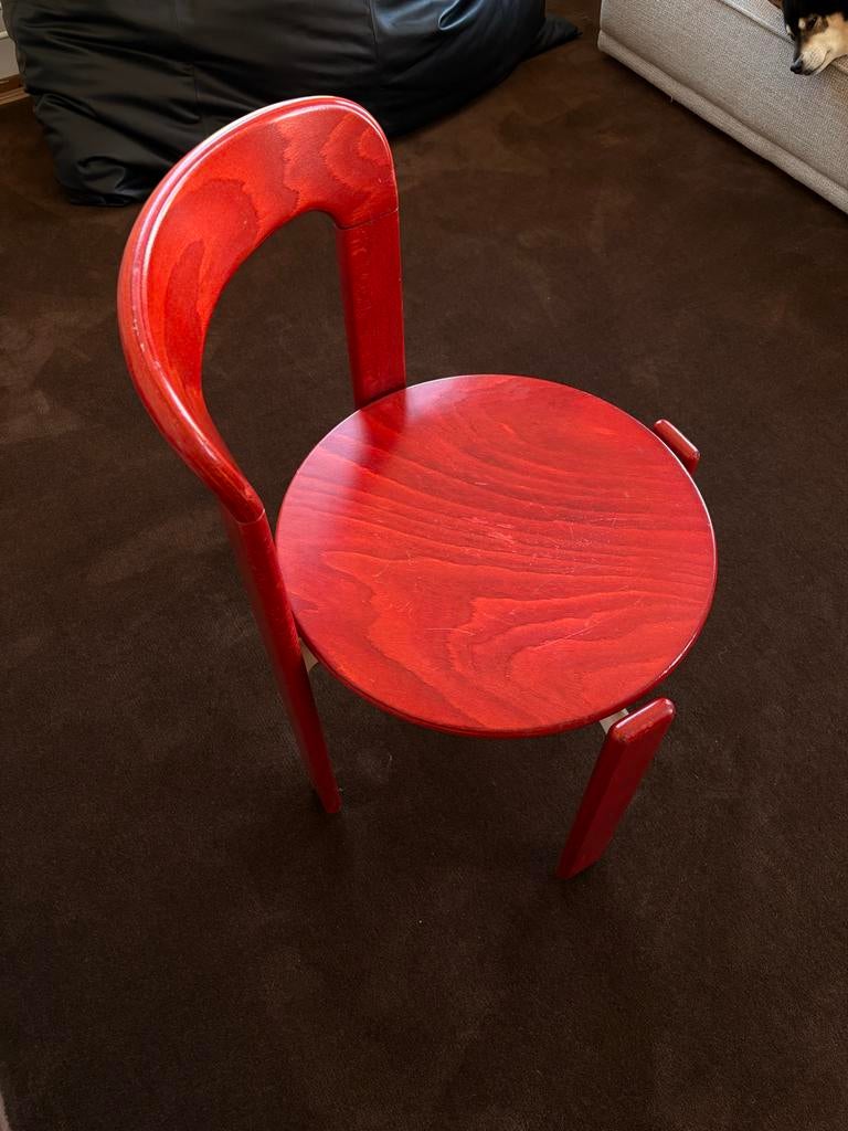 Red Bruno Chair, Huis en Inrichting, Stoelen, Ophalen, Gebruikt, Eén, Rood