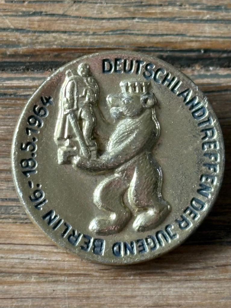 Duitsland treffen der Jugend 1964 Berlin, Ophalen of Verzenden, Overige materialen, Buitenland