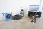 IBIX 25 straalketel gevel zandstraalset + diesel compressor, Ophalen, Gebruikt