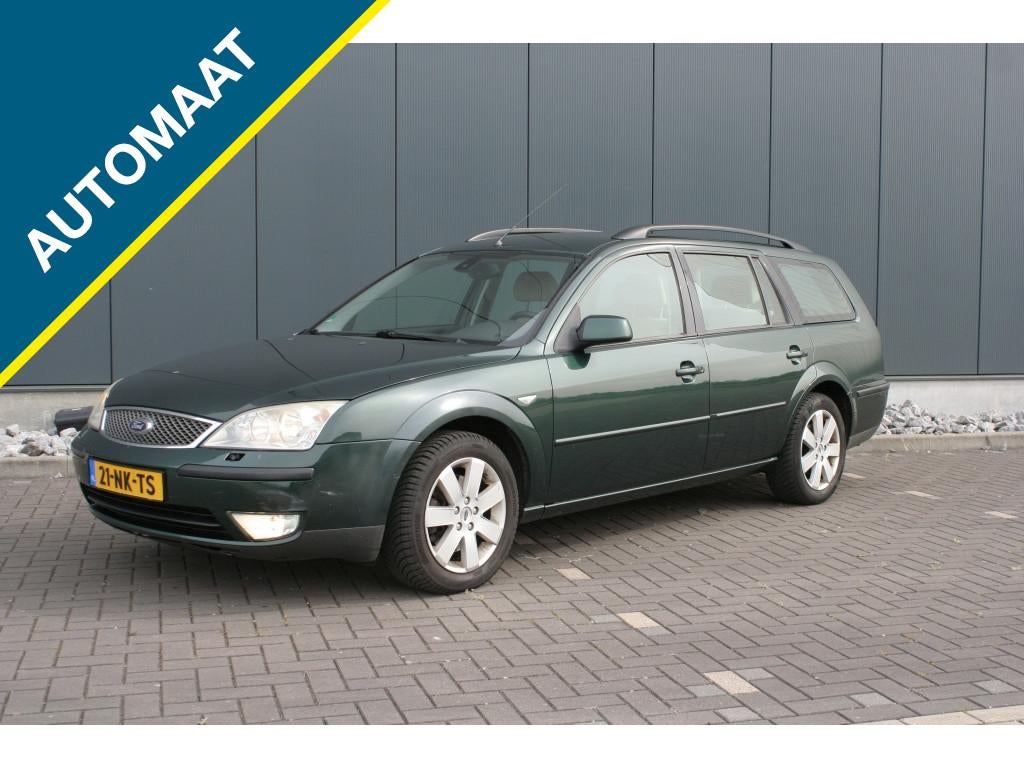Ford Mondeo Wagon 2.0-16V First Ed AUTOMAAT! (bj 2003), Auto's, Ford, Automaat, Mondeo, Parkeersensor, Euro 3