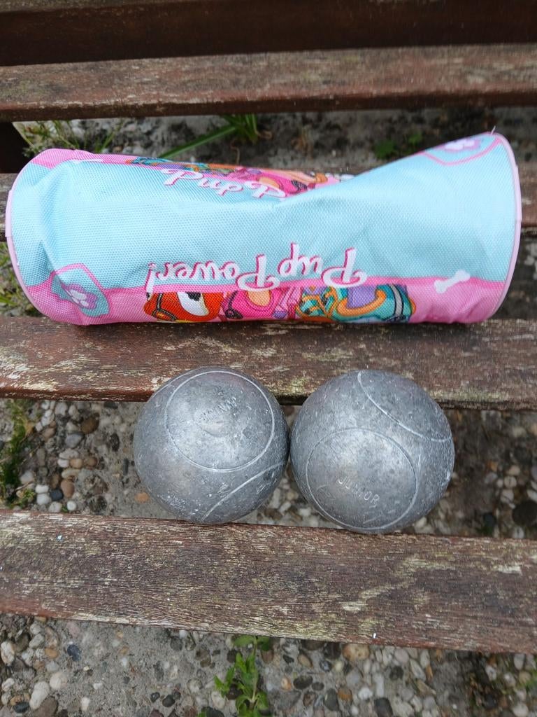 Petanque ballen juniormet Paw Patrol etui, Ophalen of Verzenden