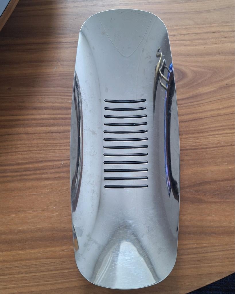 Stelton vintage rvs schaal, Ophalen, Gebruikt